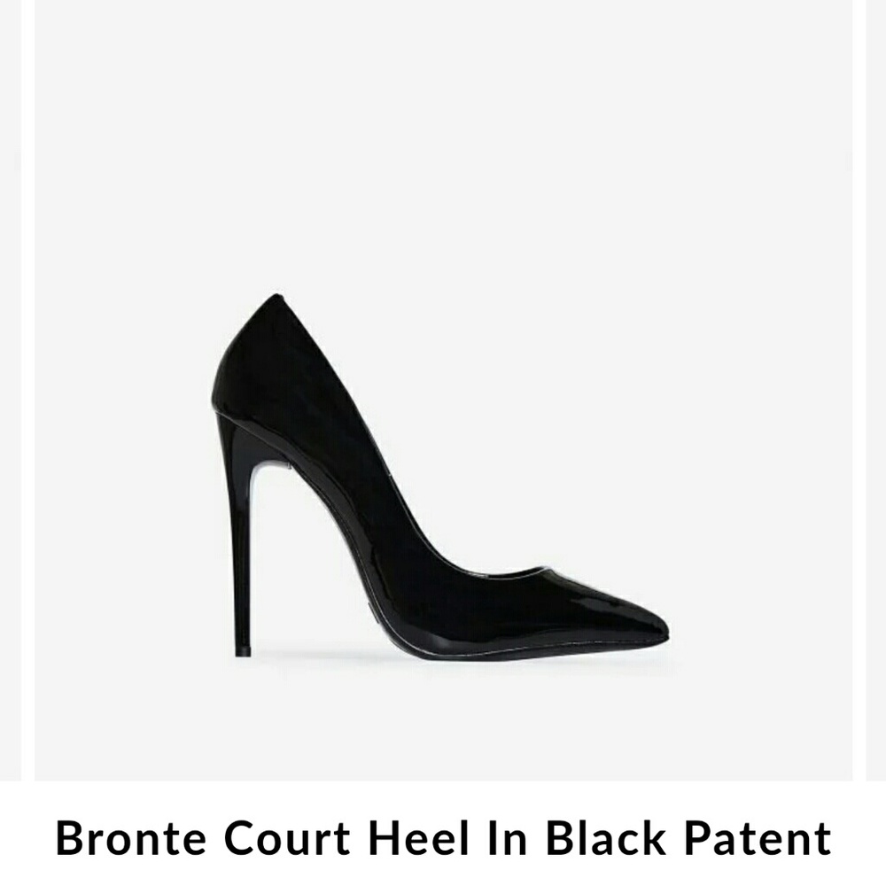 Ego Official black Bronte Court heel